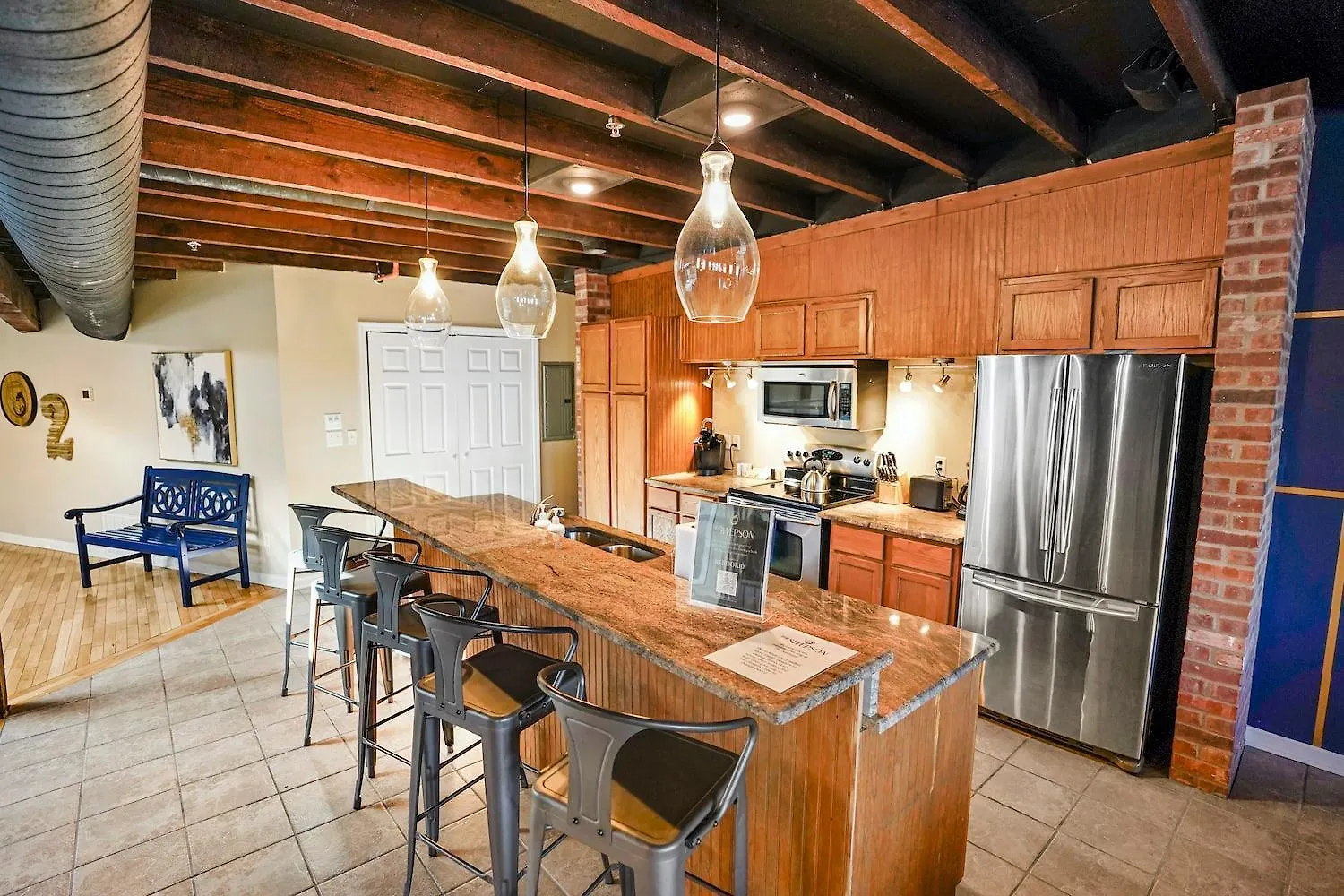 Apartment Ferienwohnung King Penthouse Sleep8 4Bed 3Br 2Ba Swepson Loft Louisville USA