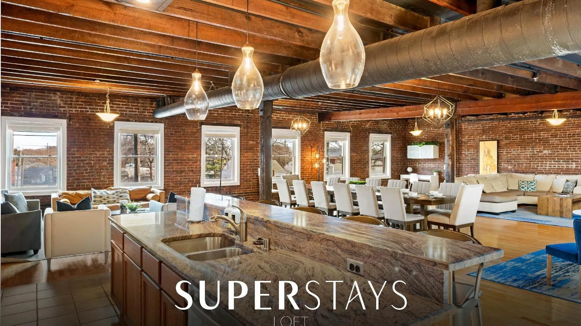 Ferienwohnung King Penthouse Sleep8 4Bed 3Br 2Ba Swepson Loft Louisville
